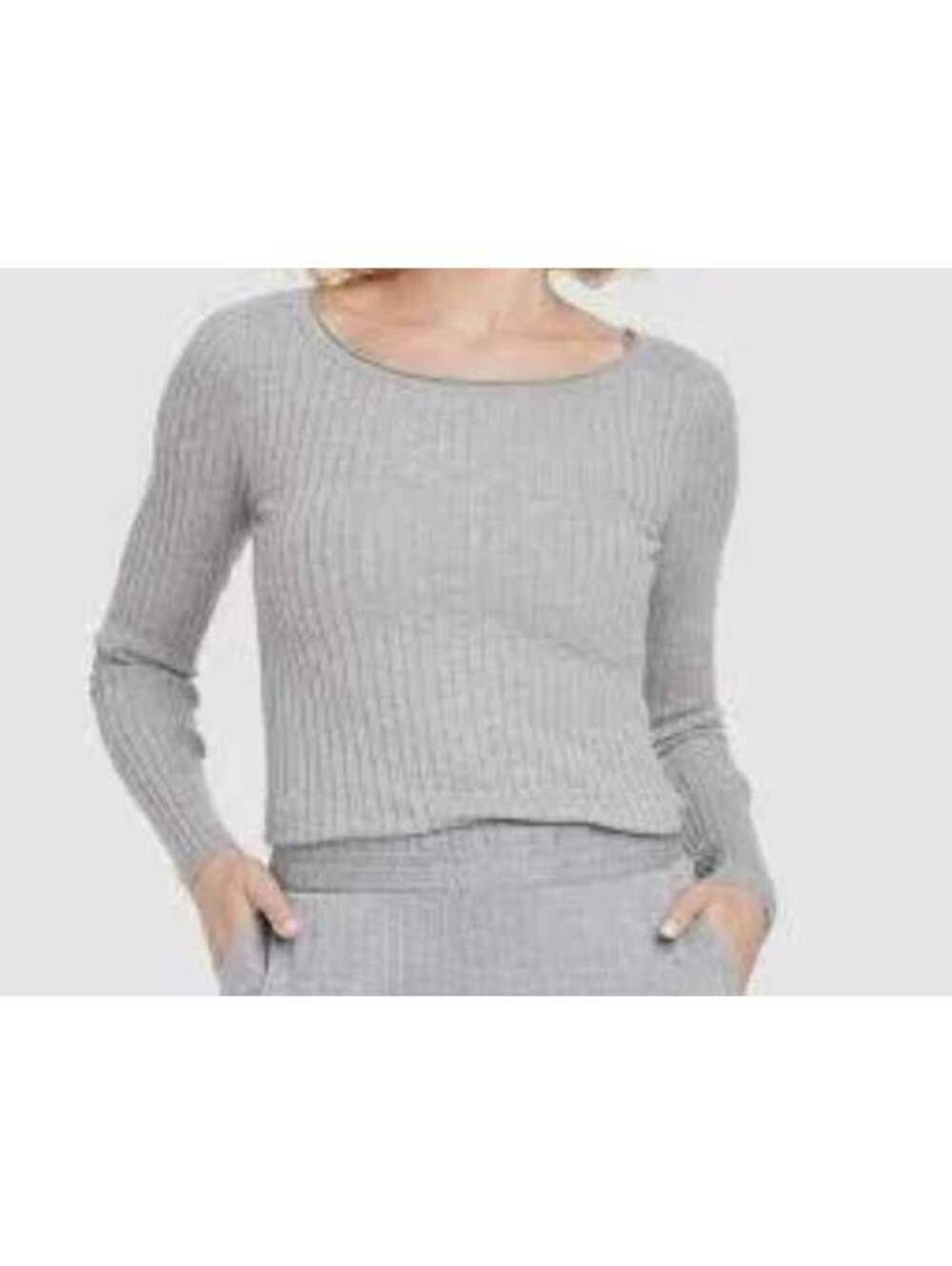 A New Day Ribbed Long Sleeve Top size Large